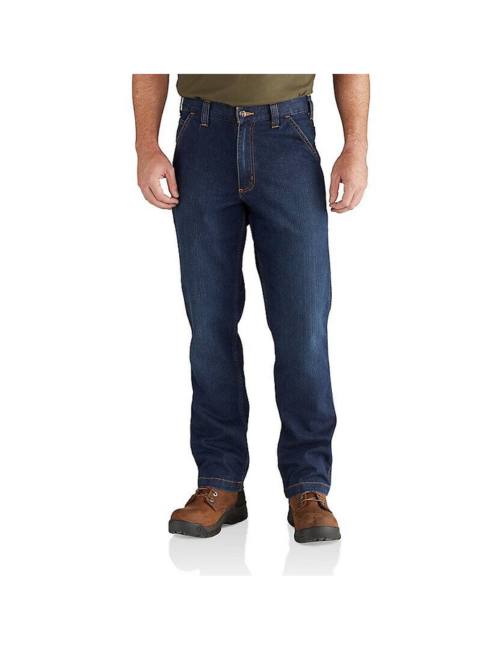 102808 Rugged Flex® Denim Dungaree Pants