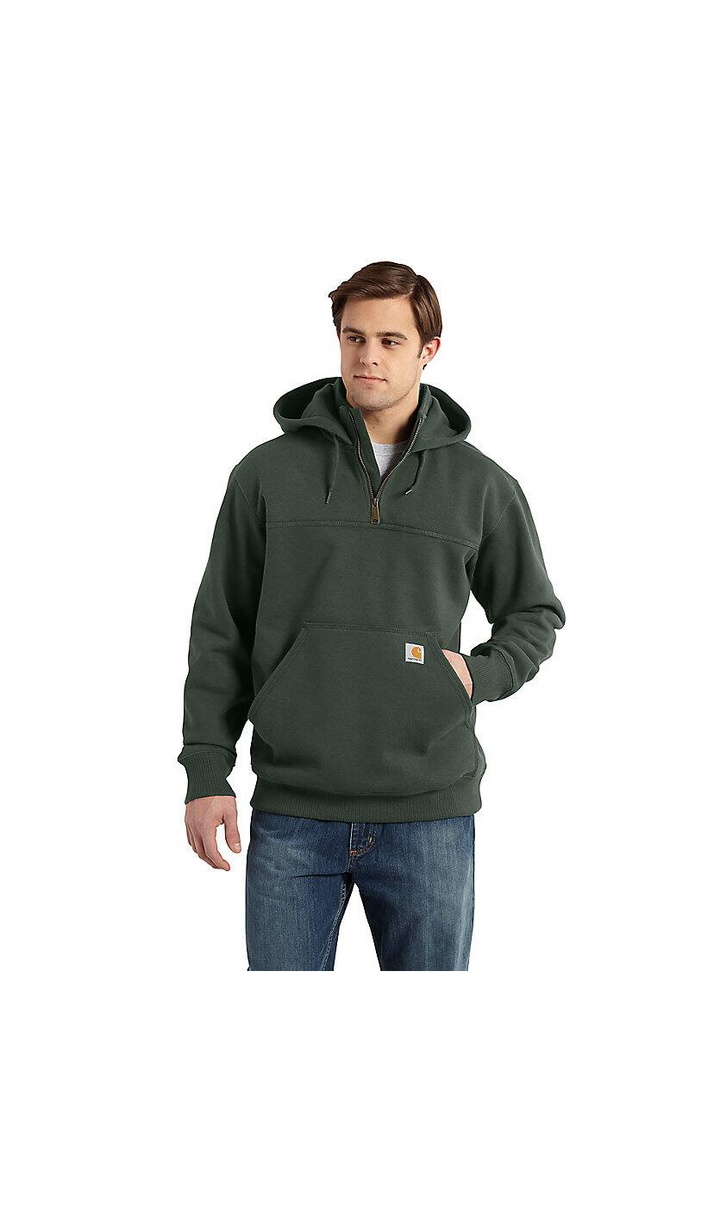 100617 RAIN DEFENDER® LOOSE FIT HEAVYWEIGHT QUARTER-ZIP HOODIE
