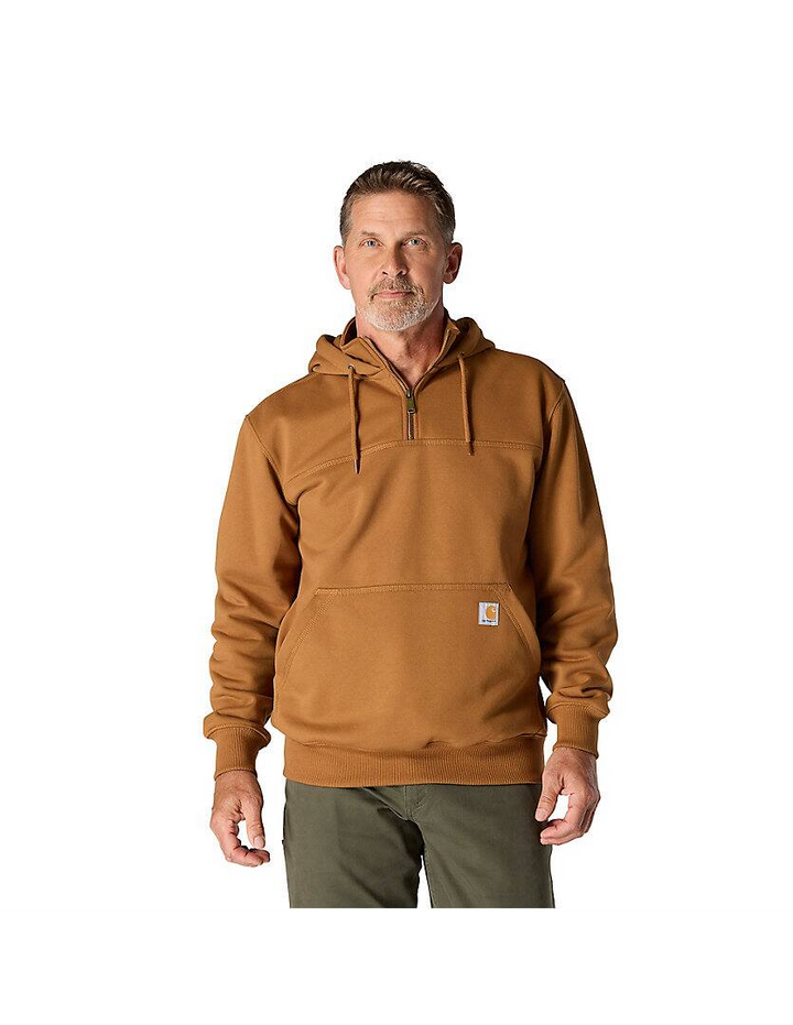 100617 RAIN DEFENDER® LOOSE FIT HEAVYWEIGHT QUARTER-ZIP HOODIE
