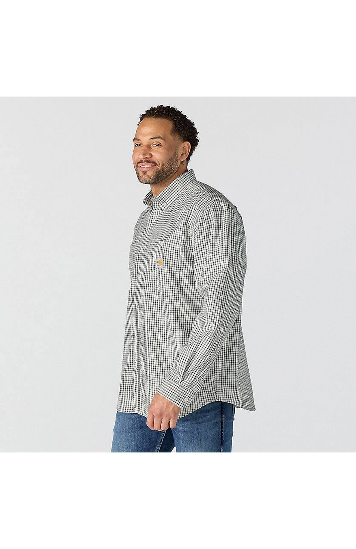 FR Force Sun Defender LS Plaid Shirt