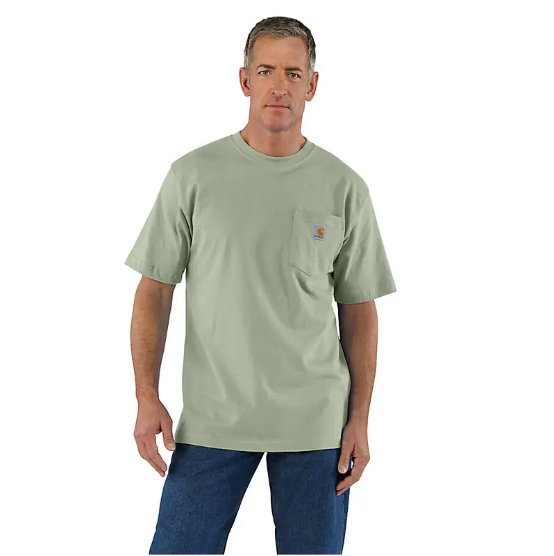 LOOSE FIT HEAVYWEIGHT SHORT-SLEEVE POCKET T-SHIRT