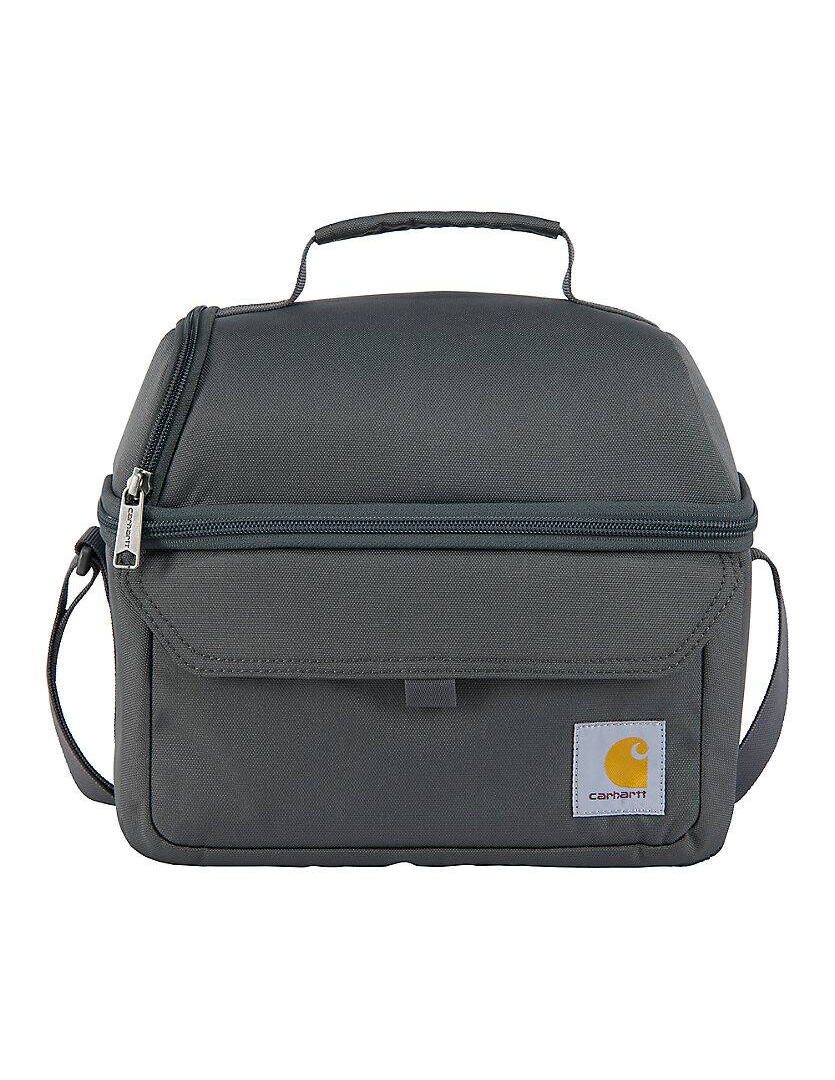 Insulated 12 Can Two Compartment Lunch Cooler-B0000546