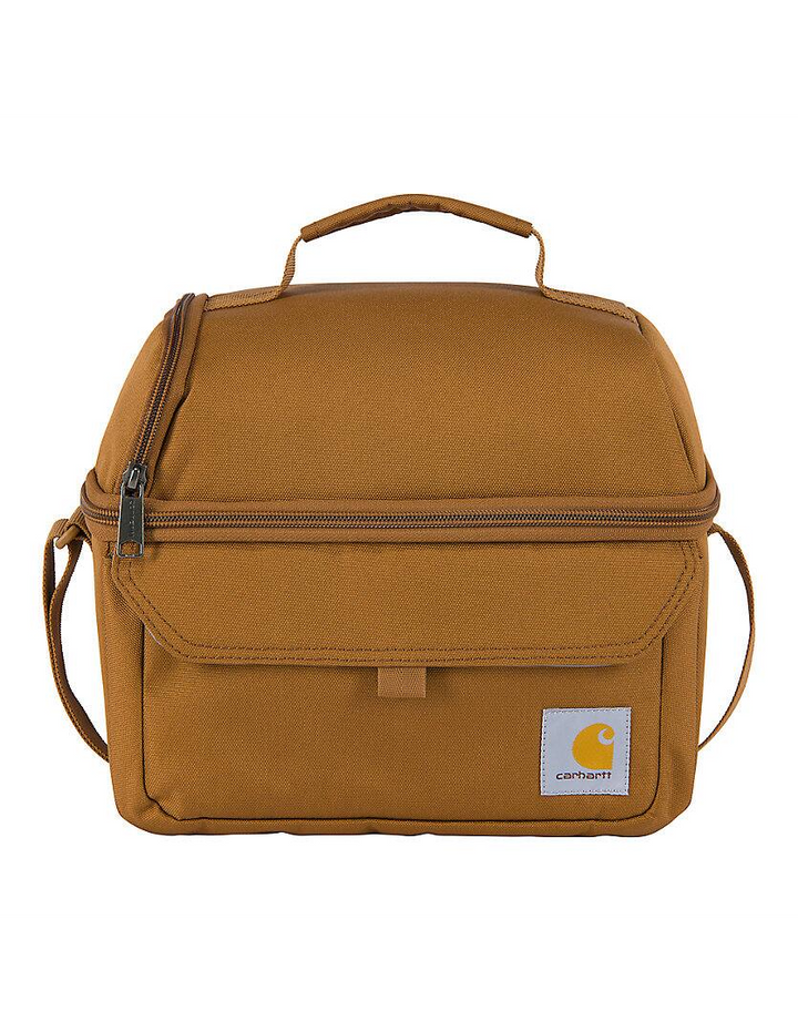 Insulated 12 Can Two Compartment Lunch Cooler-B0000546