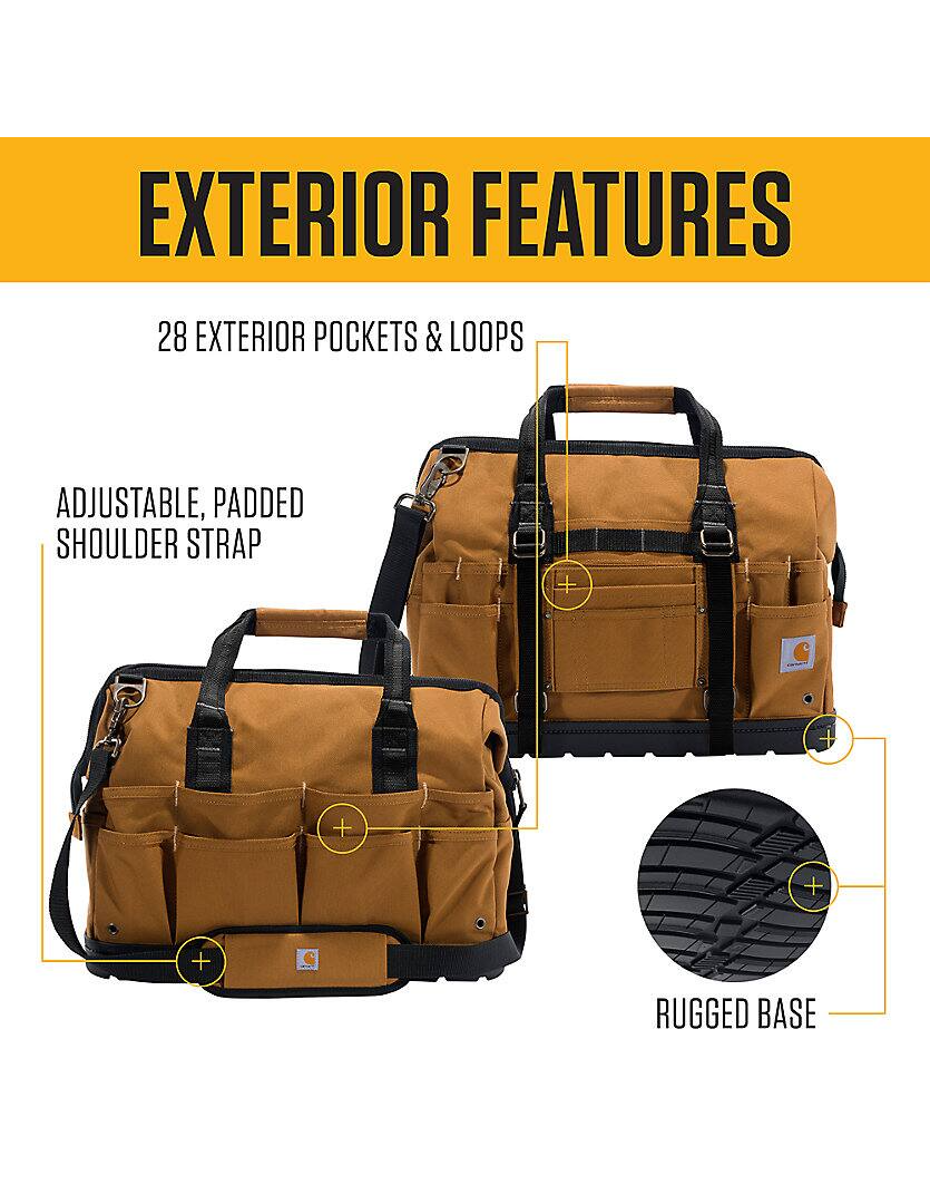 18-Inch Molded Base Heavyweight Tool Bag-B0000520