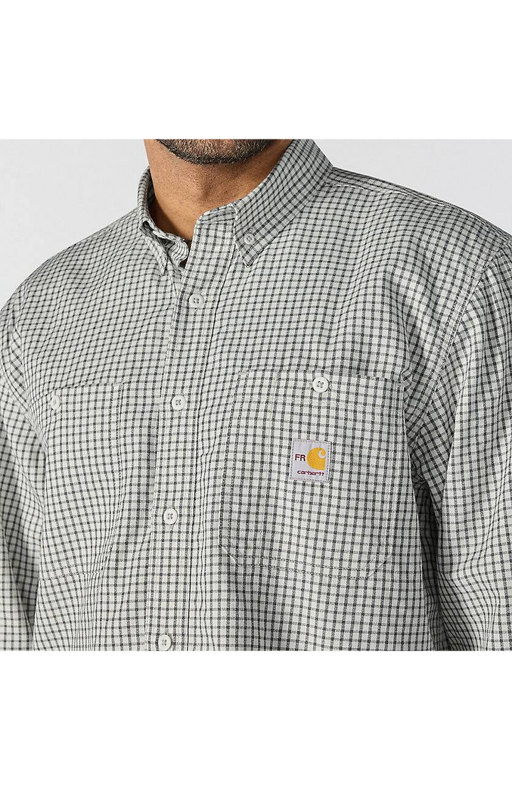 FR Force Sun Defender LS Plaid Shirt