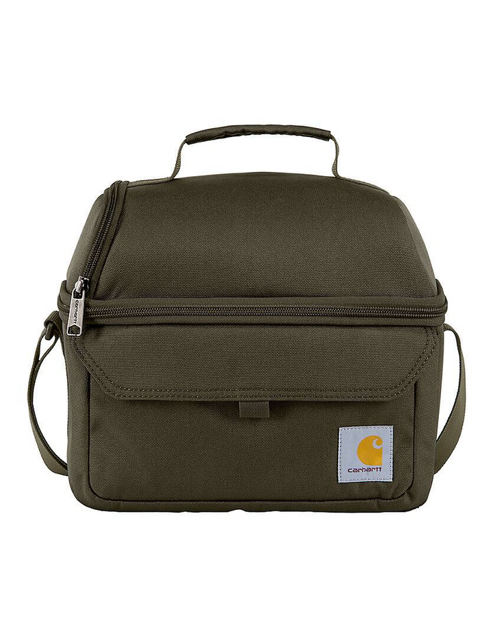 Insulated 12 Can Two Compartment Lunch Cooler-B0000546