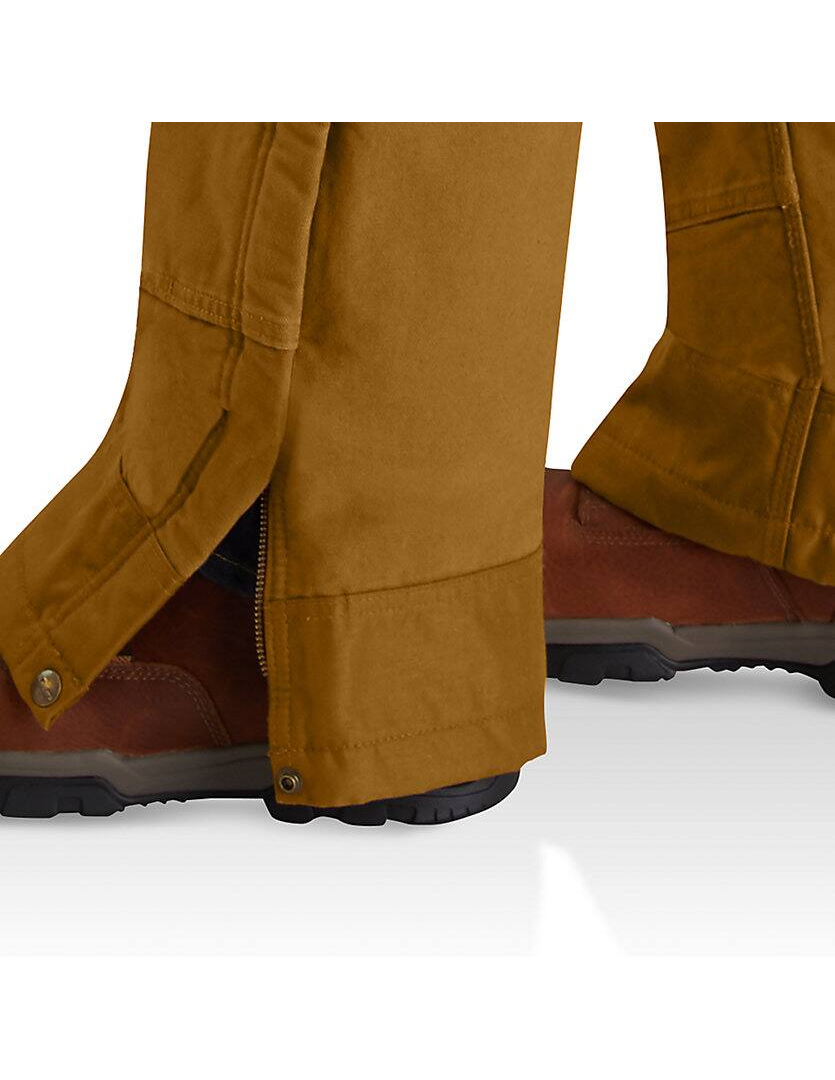 104031 Men's Insulated Bib Overall - Loose Fit - Duck - 3 Warmest Rating