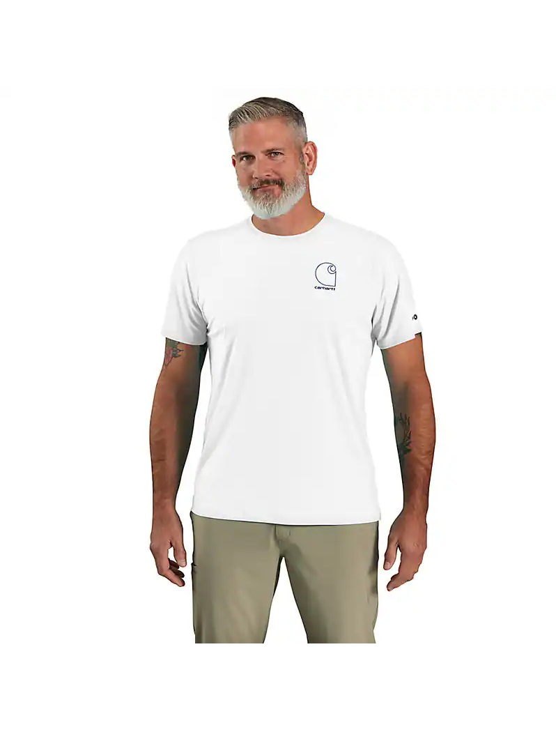 Force Sun Defender™ Lightweight Short-Sleeve Logo Graphic T-Shirt