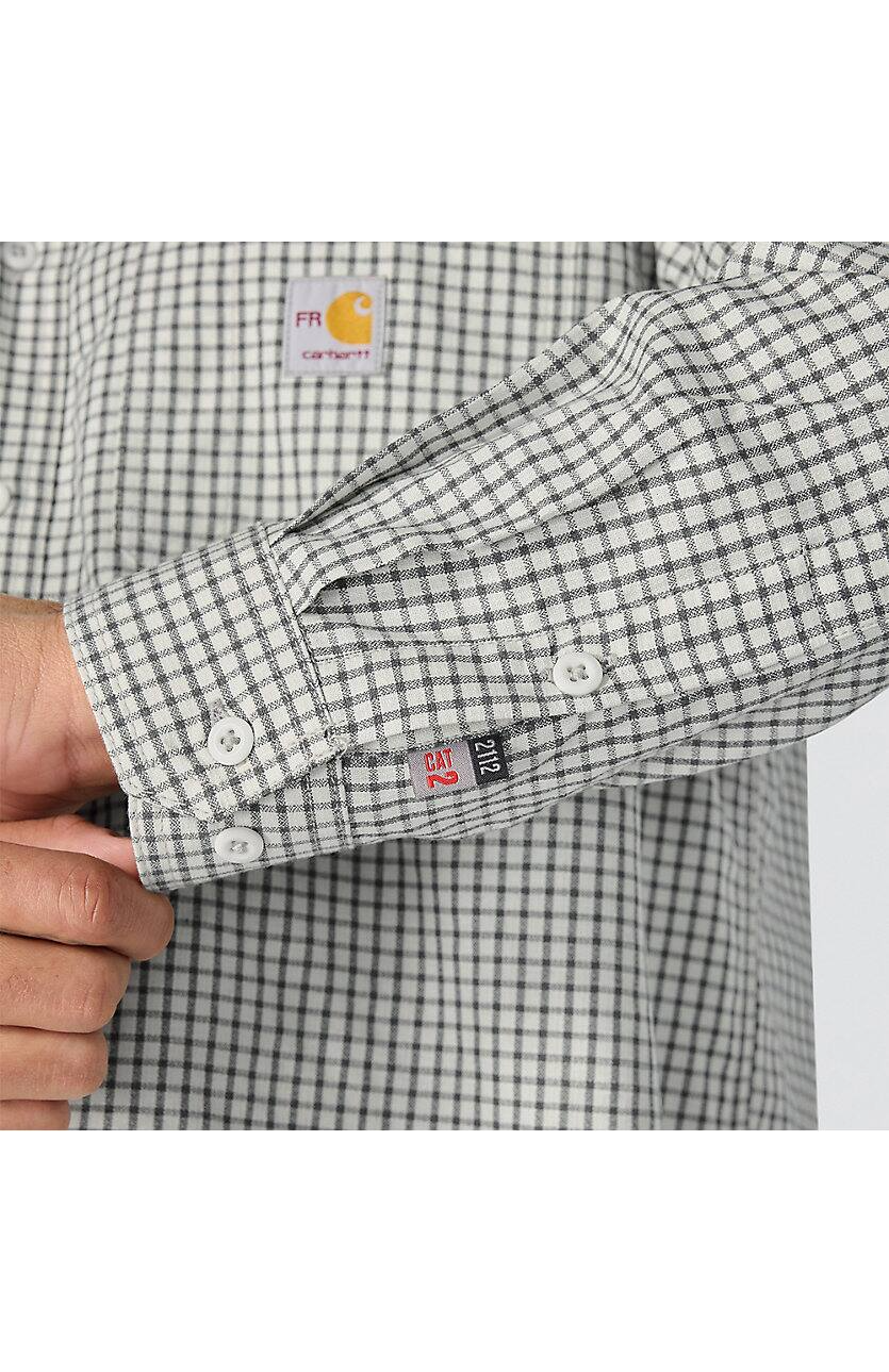 FR Force Sun Defender LS Plaid Shirt