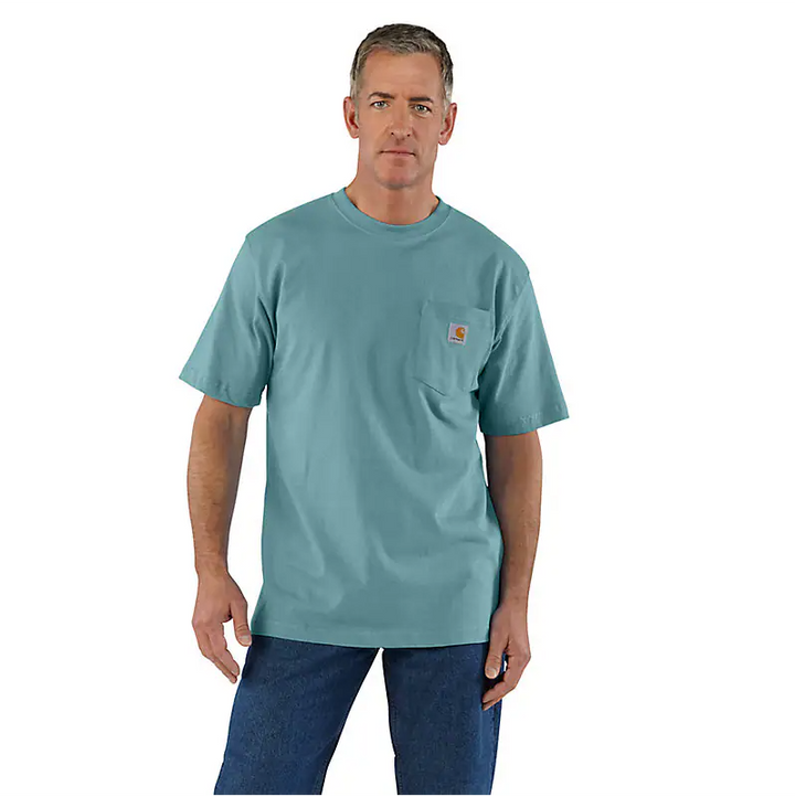 LOOSE FIT HEAVYWEIGHT SHORT-SLEEVE POCKET T-SHIRT