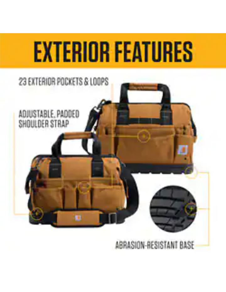 16-Inch Molded Base Heavyweight Tool Bag-B0000519
