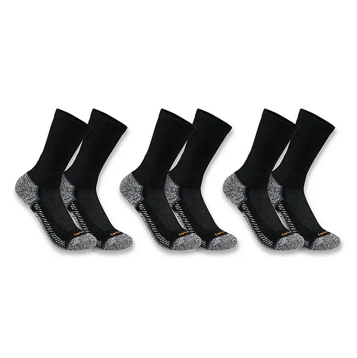 SC4223 CARHARTT FORCE® MIDWEIGHT CREW SOCK 3-PACK