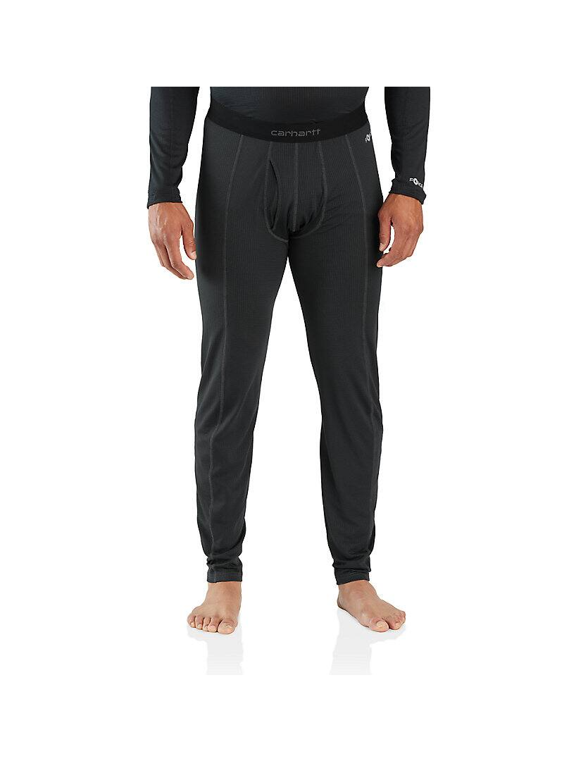 MEN'S BASE LAYER THERMAL PANTS - CARHARTT FORCE® - LIGHTWEIGHT - STRETCH GRID