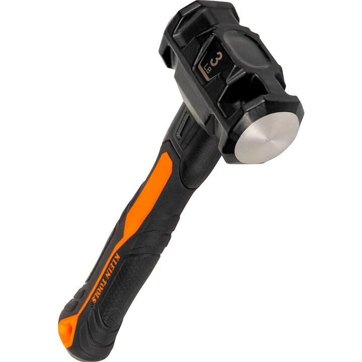 H80693 Dual-Faced Fiberglass Handle Hammer, 3-Pound