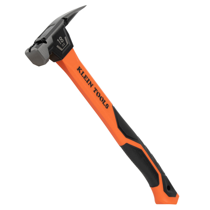 H80918 Smooth Face Fiberglass Hammer, 18-Ounce