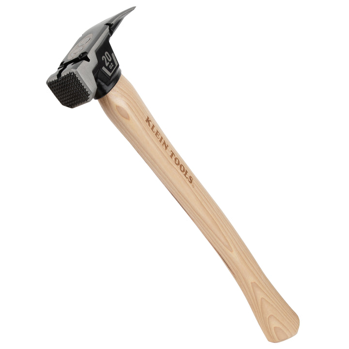 H80920H Milled Face Hickory Handle Hammer, 20-Ounce
