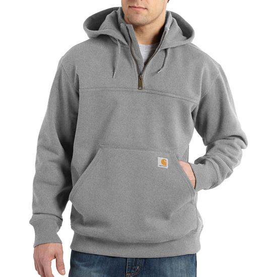 100617 RAIN DEFENDER® LOOSE FIT HEAVYWEIGHT QUARTER-ZIP HOODIE