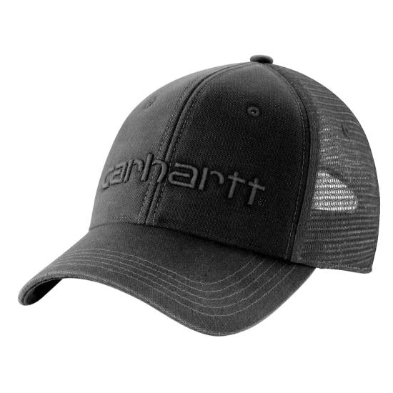 Canvas Mesh-Back Logo Graphic Cap