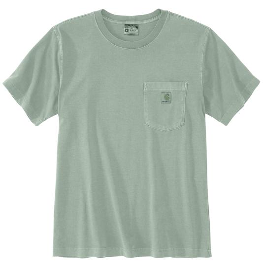 Re-Engineered Relaxed Fit Lightweight Short-Sleeve Garment Dyed Pocket T-Shirt