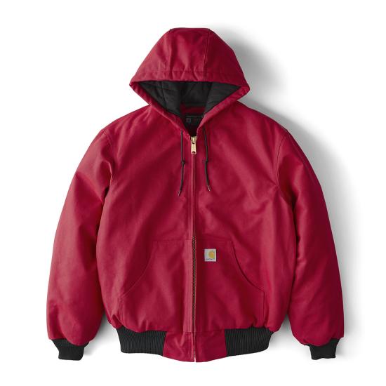 106673 Flannel-Lined Active Jac J140 - Loose Fit - Firm Duck - 3 Warmest Rating