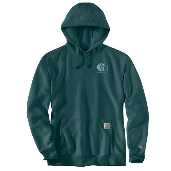 107064 Force Relaxed Fit Lightweight Logo Graphic Sweatshirt