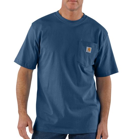LOOSE FIT HEAVYWEIGHT SHORT-SLEEVE POCKET T-SHIRT