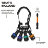 Bit Holder Keychain Set, 5-Piece