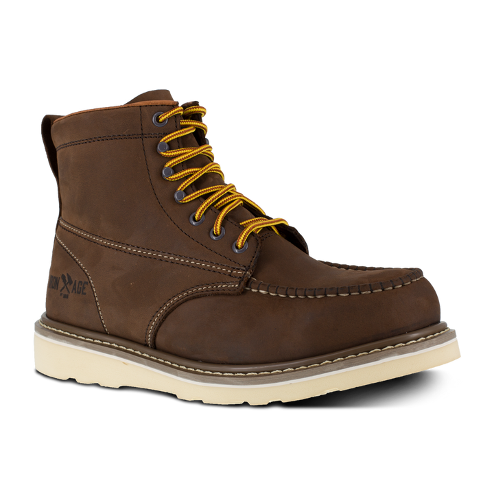Reinforcer Men's Brown 6" Wedge Work Boot